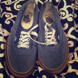 Vans Denim Wash Shoes